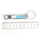 Ultra-thin Foldable Hand Nail Clippers Cutter Trimmer Stainless Steel Keych Gw
