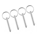 4 Packs Boat Sailing Marine Bimini Top Frame Standard Quick Release Pin 5 x 51mm