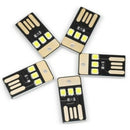 15pcs USB LED Portable Night Light Bright Mini Keychain Camping Car Lamp Module