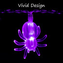 6pcs Battery Powered Lamp DIY 6m 40 LED String Light Halloween Decor