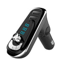 Wireless Bluetooth FM Transmitter Hands-free Car Kit Dual USB Car Charger R