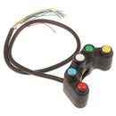 Universal 5 button Array Motorcycle Switches Race Bikes 22mm Handlebar SwitS Gw