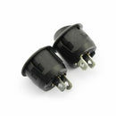 new 5x Plastic Round 2-Pin ON-OFF 12V SPST Rocker Boat Snap Switches .