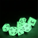 7Pcs Luminous Polyhedral Dice Set For TRPG MTG Dungeons & Dragons DND Table Game