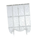 Beauty Floral Tie Up Roman Curtain Shade Small Window Voile Drape Sheer