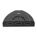 3 to 1 Port HDMI Splitter Converter Adapter Video Switcher Supports 4Kx2K