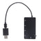 4 Port Micro USB Power Charging OTG Hub Cable Adapter For Android Phone Tablet