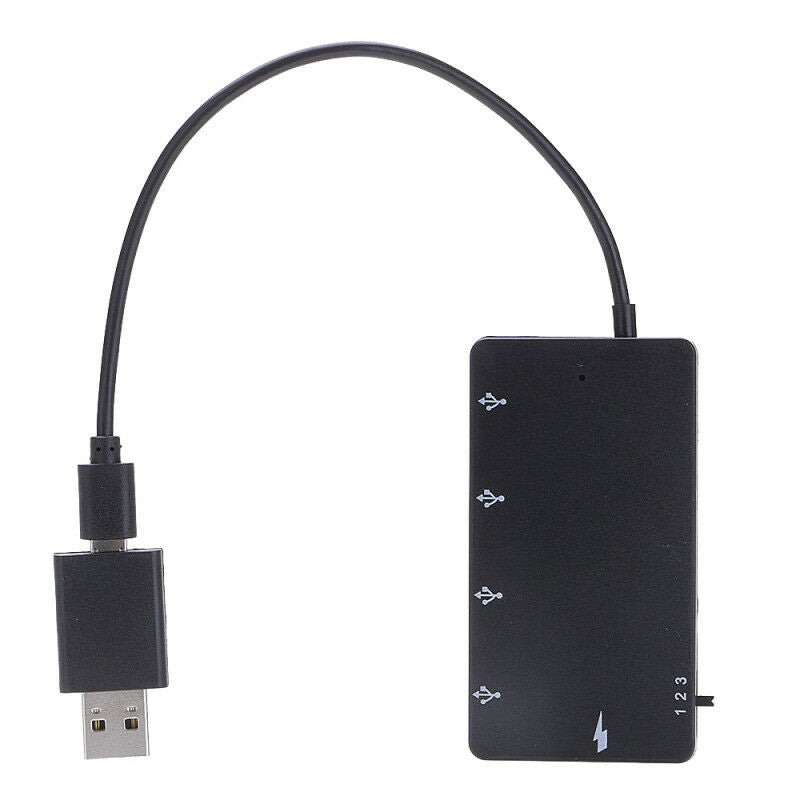 4 Port Micro USB Power Charging OTG Hub Cable Adapter For Android Phone Tablet