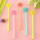 Donut Gel Pen 0.38mm Point Black Ink Pen Stationery For Students Office School