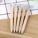 10pcs Wooden Pencils with Eraser HB Black Lead Standard Pencil Set Writing R8P6