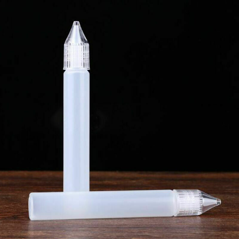 Sale Needle Tip Empty Plastic Squeezable Liquid Dropper Filling ! Bottles B6P5
