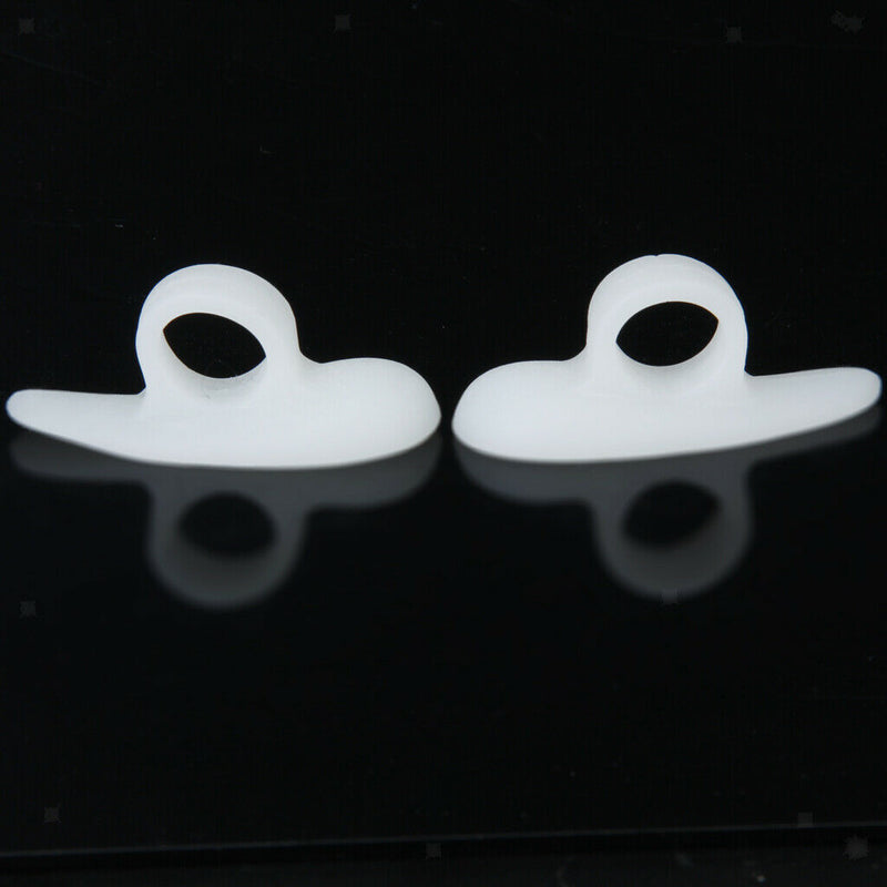 Pair Hammer Claw Mallet Toes Crest Corrector Gel Silicone Cushion Pain Relief