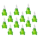 Set Of 12 Cute Cartoon Frog Shower Curtain