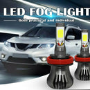 1x H8/H9/H11 80W 9600LM 6000k LED Headlight Fog Driving Light Canbus Lamp  IWG