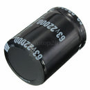 1 PCS 22000uF 63V Volt Electrolytic Capacitor Audio Amp Power Supply 35mm x 45mm