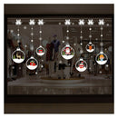 Christmas Room Christmas Santa Claus Snowmen Elk Wall Stickers Window decor Q2A4