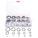 225Pcs Steel External Circlip Retaining Ring Snap Ring Assortment Kit Ã¯Â¼Å’For