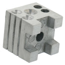 Mini Steel Dapping Doming Shaping Block Cube Jewelry Jeweler Punch Tool