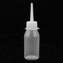 20 x 50ml Glue Oil Applicator Bottle Clear Squeezable Bottles for Quilling