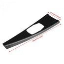 Car Accessories Carbon Fiber Abs Interior Multimedia Panel Cover Trim For B W8P4