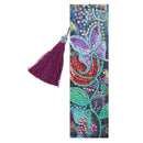 DIY Special Shaped Diamond Painting Leather Tassel Bookmark Creative Crafts