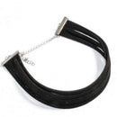 Punk Gothic Cool Multilayer Velvet Sexy Black Choker Goth Collar Necklace TR