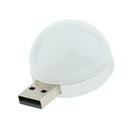 USB LED Rounded Night Lamp for Bedroom Table Tent Reading Warm Color