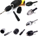 0.3-6.5mm Manual Aluminum Hand Rotary Drill Chuck Twist Micro Drill Bit Durable