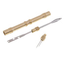 2x Fishing Hook Remover Set Fishhook Detacher Disgorger Fast Knot Tying Tool
