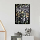 Letter Blessed Full Drill Diamond Painting Cross Stitch DIY Embroidery Kit A