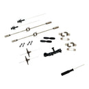 Crash set, 15 parts incl. Screwdriver, fits for S107G, Syma S107, RC helico