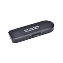 3 in 1 Micro USB OLJ to USB 2.0 Adapter Card Reader standard USB  LJ