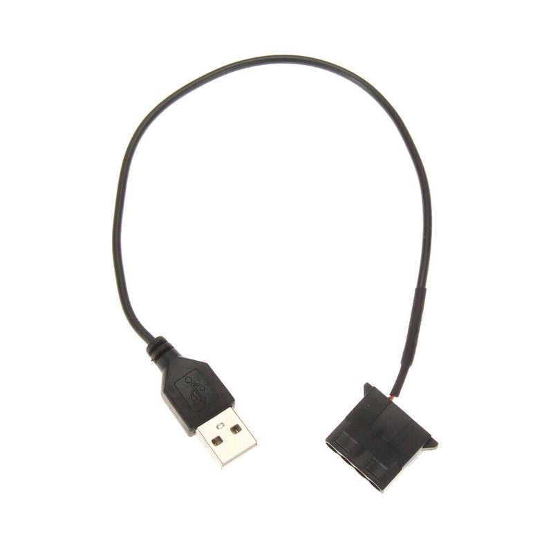 USB to 4 pin PC Quite Computer Case Fan 1 Feet Cable Adapter Cord