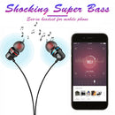 G2 3.5mm Wired Deep Bass Earphone Line Control PC Phone In-Ear Headphone A