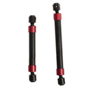 2Pcs Rc Car Front And Rear Metal Axle Cvd Drive Shaft For Traxxas Trx-4 Rc