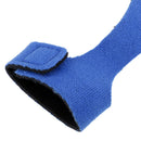 Fishing Rod Tip Cover Rod Sleeve Pole Glove Protector + Rod Tie Strap Blue
