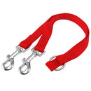 Duplex Double Dog Coupler Twin Lead 2 Way Two Pet Dogs Walking Leash Safety
