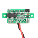 Mini DC 3-30V Blue LED Panel Voltage Meter 3-Digital Self-Powered Voltmeter