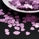 500X Heart Shape Shiny Confetti Birthday Wedding Marriage Party Table Decoration