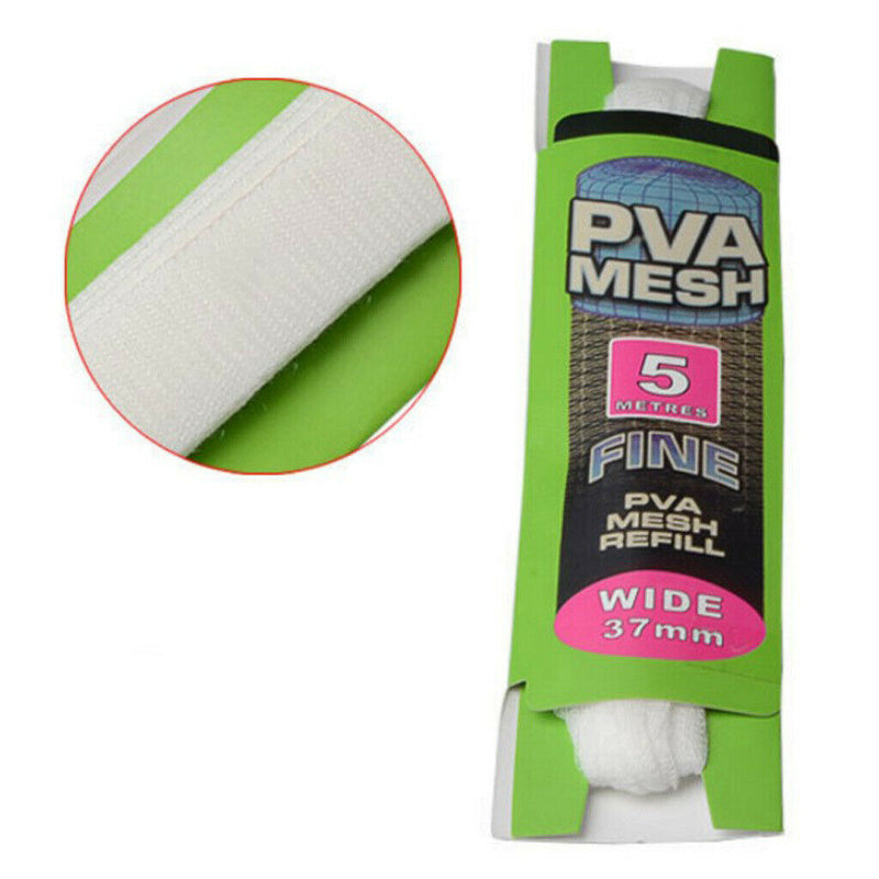 6Pcs 5M 25mm 37mm Water Soluble Fishing Bait Net Refill