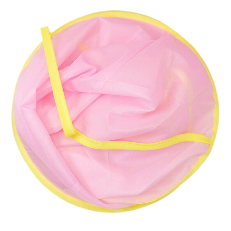 Baby Hair Capes Umbrella Catcher Styling Haircut Gown Salon Barbers Pink