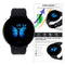 Smart Watch Fitness Tracker Heart Rate Monitor for Android iOS Black