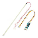 315mm 15 Inch LCD Widescreen Dimmable Adjustable LED Lights Backlight Strip K5B9