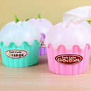Creative Cake Tissue Box Napkin Cover Paper Holder Household Case Decor JR