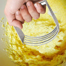 Stainless Steel Pastry Dough Cutter Blender Mixer Whisk Baking Kitchen CraftTA