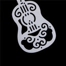 Guitar Metal Cutting Dies Stencils for Scrapbooking DIY Cards Making Decor ME