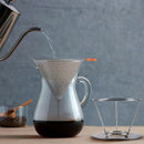 Honeycombed Stainless Steel Coffee Filter, Reusable Pour Over Coffee Filter I6C1