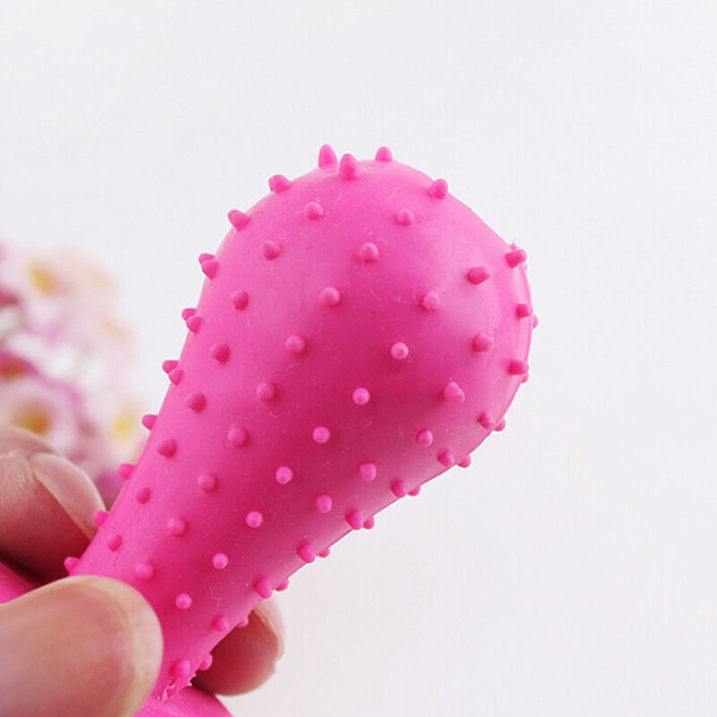 Rubber Pacifier for Pet Toys Dog Cat Puppy Chew Toys with Bell Sound Inside FU