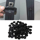 10Pairs Universal Clip Seat Belt Stopper Buckle Button Safety Retainer Fast V2O9