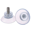 4PCS Clear Strong Glass Suction Cup Accessories Furniture sucker with Screw